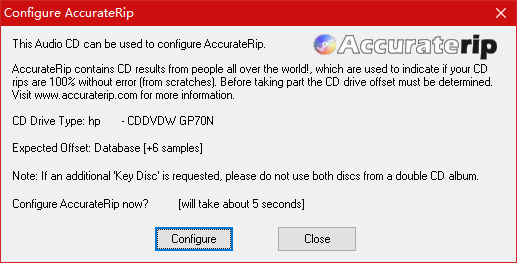 EAC-AccurateRip-Hint